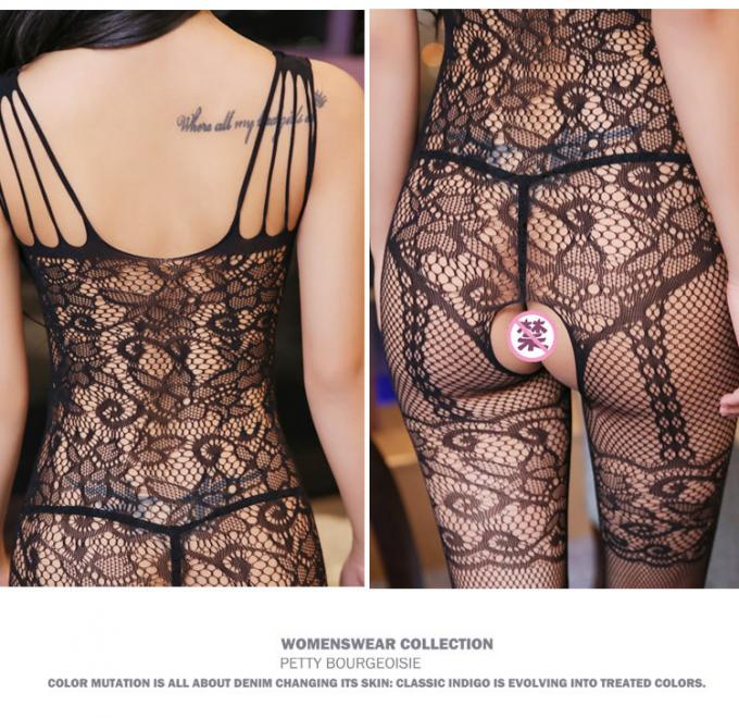 Lingerie sexy chaude de nouvelles de liste femmes d'une seule pièce sans manche transparentes de haute qualité de la combinaison Fioyia001