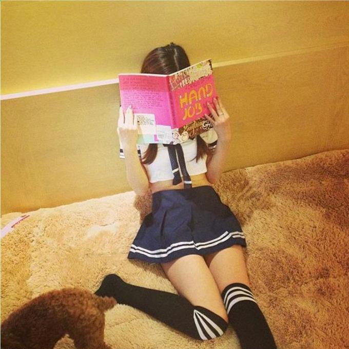 Lingerie sexy de femmes du ′ s d'uniformes de Cosplay d'école de fille d'uniformes de fille fendue européenne et américaine d'école