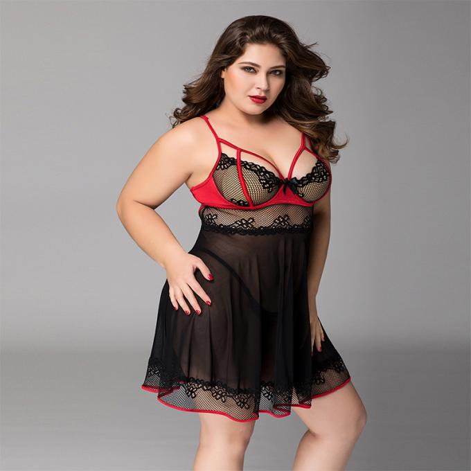 Sous-vêtements sexy de grande taille de vente chauds de haute qualité de ′ des dames Fioyia023