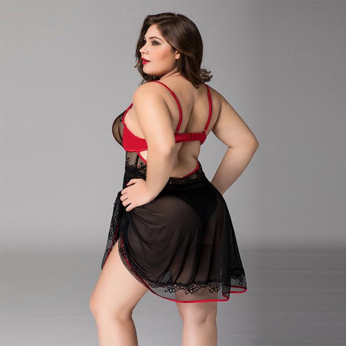 Sous-vêtements sexy de grande taille de vente chauds de haute qualité de ′ des dames Fioyia023