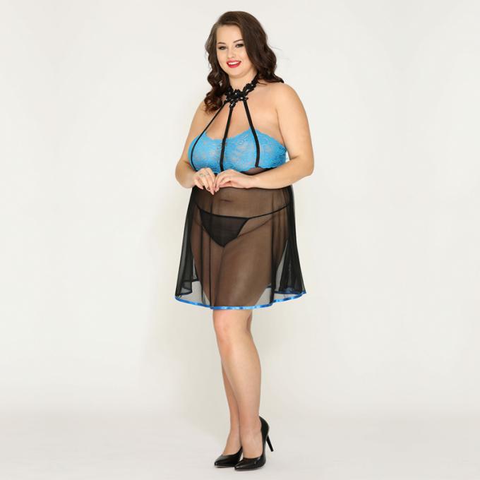 Sous-vêtements sexy de grande taille de vente chauds de haute qualité de ′ des dames Fioyia034