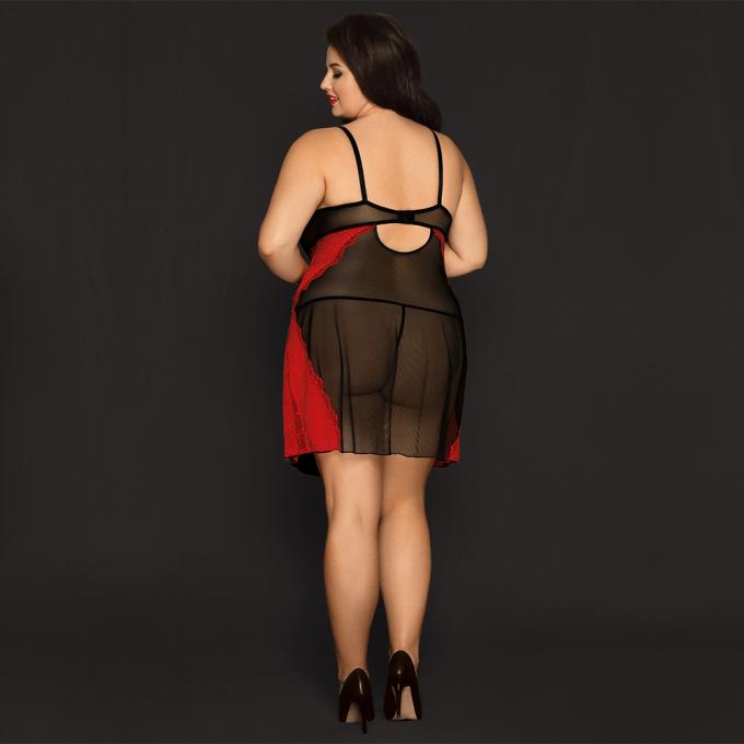 Jupe de grande taille sexy de sommeil du ′ S Leepcoat de femmes de lingerie de nouveaux pyjamas de dentelle