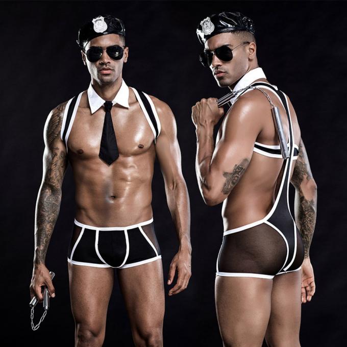 Docteur sexy Erotic Costumes d'amant d'hommes du ′ s de fantaisie séduisante chaude de lingerie pour le mâle avec tous les accessoires 9813