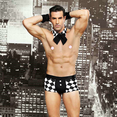 Domestique florale Costume Lingerie S-M European Style des lingeries sexy des hommes principaux