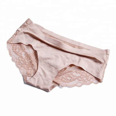 Soie tricotée sans couture sexy de glace de culottes de sous-vêtements de dames de dentelle de chanvre