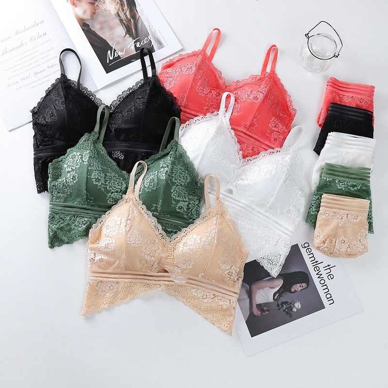 Soutien-gorge sexy respirable et sous-vêtements de dentelle de noir de l'ensemble 40kg 65KG de soutien-gorge de culotte