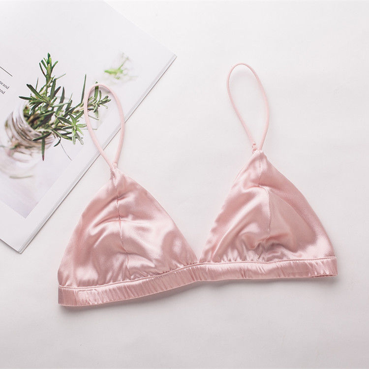 Les soutiens-gorge sexy convertibles de femmes suggère le Spandex en nylon sans fil en soie du soutien-gorge 32A 32B 32C