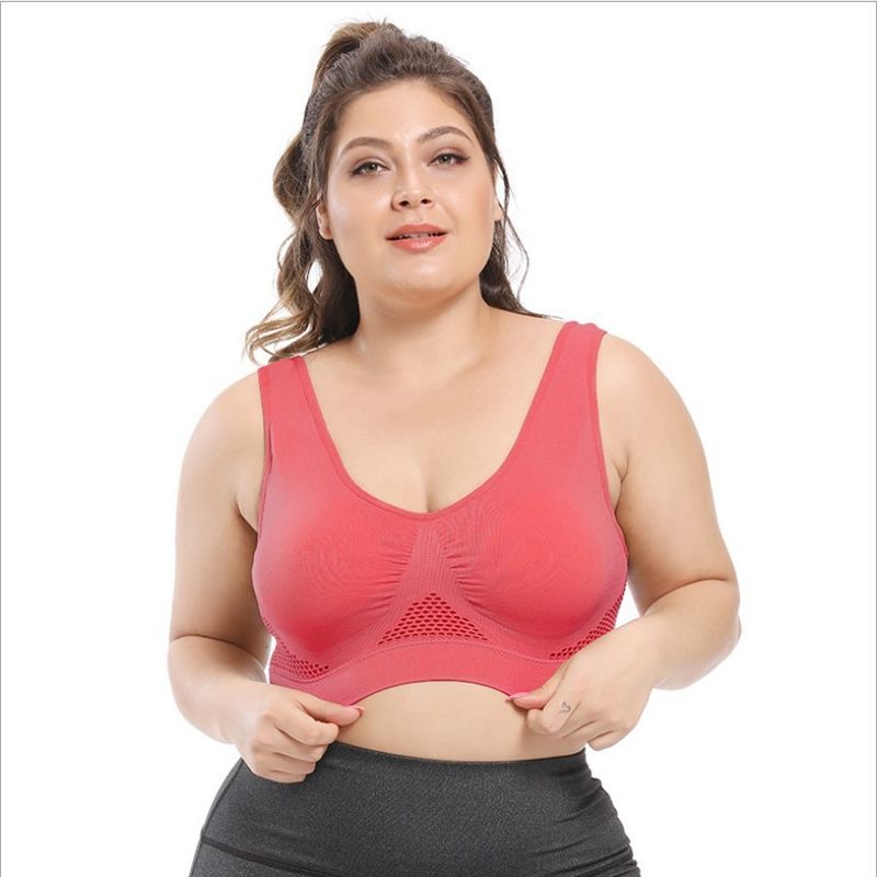 Le yoga folâtre de grands sous-vêtements de dentelle de coton des soutiens-gorge 44C 44D 3XL 4XL de dames