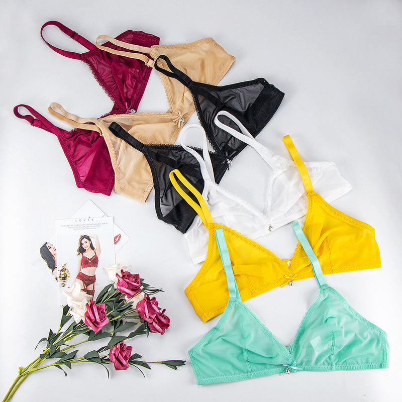 Soulever sans couture le fil sans fil 80B solide libre 85C 65-70kg XXL de soutien-gorge