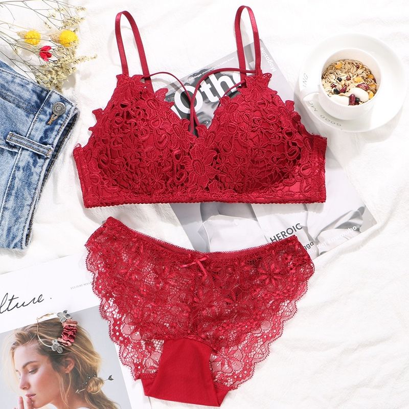 Le soutien-gorge sexy antistatique Penty a placé des techniques teintes simples solides de sous-vêtements en soie