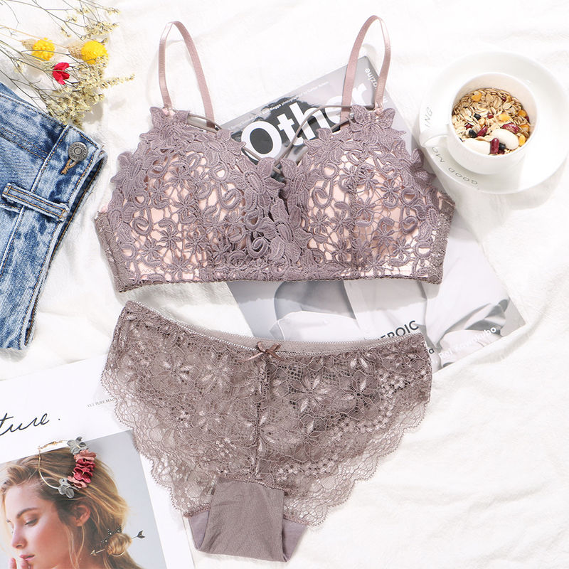 Le soutien-gorge sexy antistatique Penty a placé des techniques teintes simples solides de sous-vêtements en soie