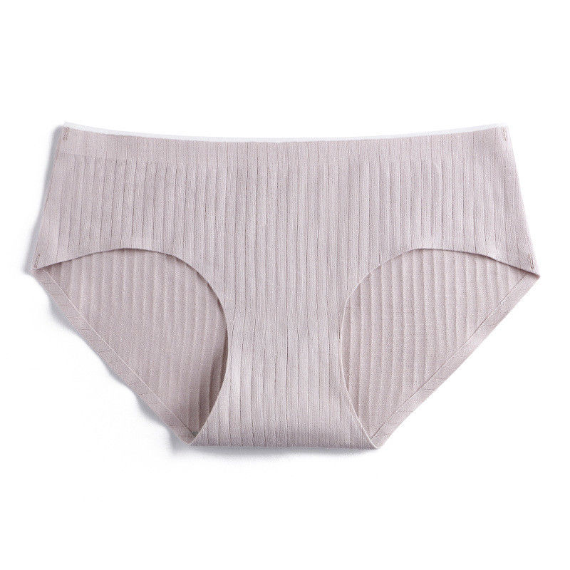 La coupe sans couture de laser tricotée par Boyshorts de coton teinte par plaine donne des instructions la taille moyenne