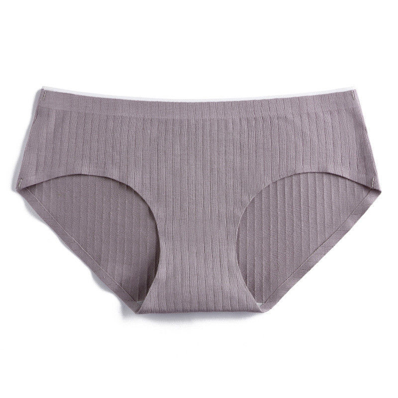 La coupe sans couture de laser tricotée par Boyshorts de coton teinte par plaine donne des instructions la taille moyenne