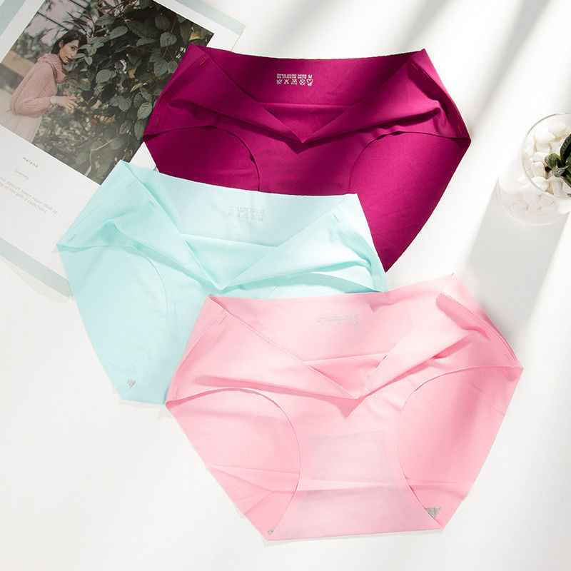 Ensembles confortables en soie de soutien-gorge et de culotte des culottes XXL de sous-vêtements de dames de glace