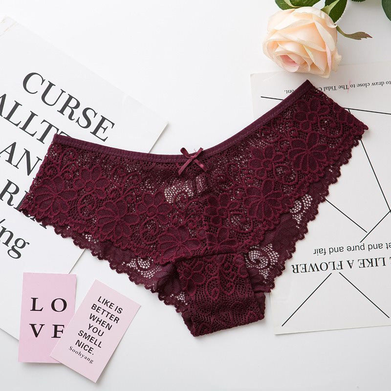 Les dossiers respirables de sous-vêtements de chanvre de XL de culotte d'une seule pièce en nylon de soutien-gorge lacent creux