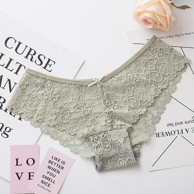 Les dossiers respirables de sous-vêtements de chanvre de XL de culotte d'une seule pièce en nylon de soutien-gorge lacent creux