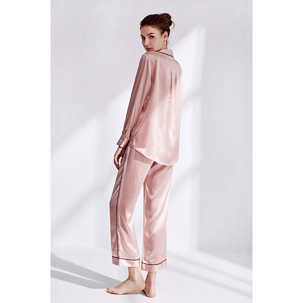 Longueur en soie des chemises de nuit 70cm des femmes des pyjamas de dames soyeuses respirables de vêtements de nuit