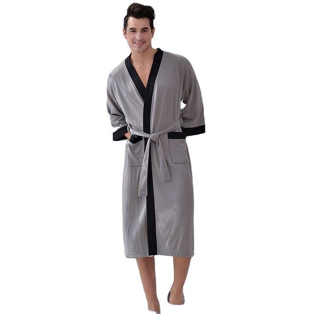 Fibre de polyester chaude de pantalon de pyjama des hommes des vêtements de nuit XL Xxl des hommes de peignoir