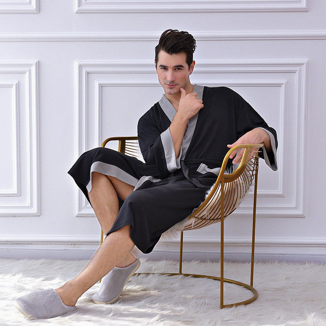 Fibre de polyester chaude de pantalon de pyjama des hommes des vêtements de nuit XL Xxl des hommes de peignoir