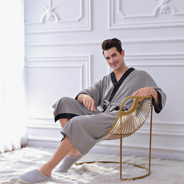 Fibre de polyester chaude de pantalon de pyjama des hommes des vêtements de nuit XL Xxl des hommes de peignoir