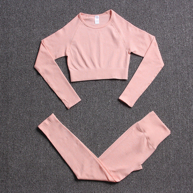 Habillement sans couture de forme physique de PCS du costume 3 de yoga de sports de Spandex de soutiens-gorge de haut gymnase femelle de taille