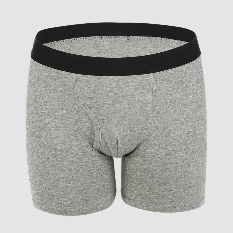 Le boxeur en bambou de Spandex de coton de fibre donne des instructions des sous-vêtements de la rayonne XS-2XL d'hommes de shorts