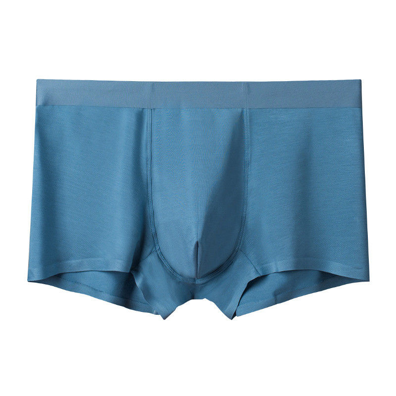 Boxeur tricoté respirable de Spandex du coton 5 des sous-vêtements 95 d'hommes de coton