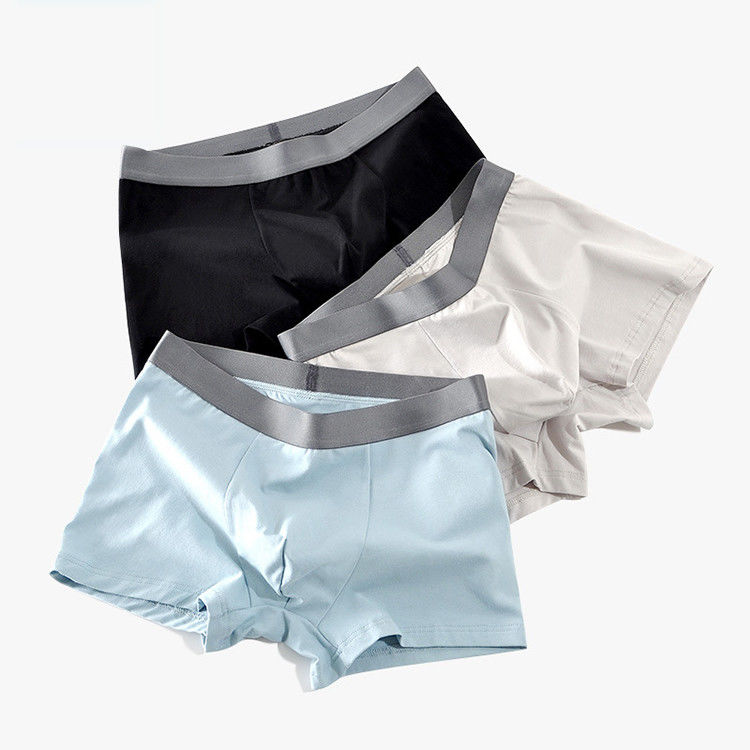 Le bout droit élevé le boxeur des hommes que les plus sexy donne des instructions le boxeur de Spandex de coton de Xxxxl donne des instructions des shorts