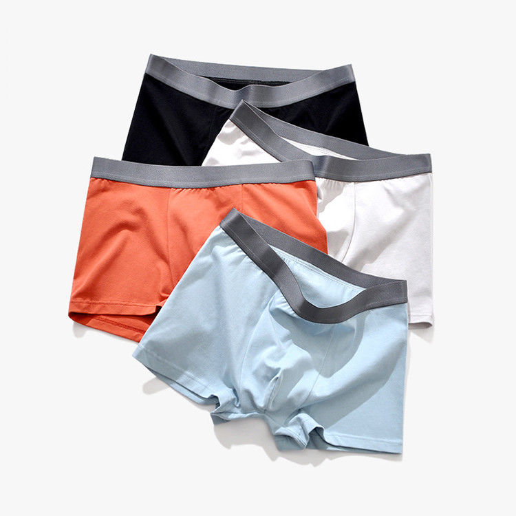 Le bout droit élevé le boxeur des hommes que les plus sexy donne des instructions le boxeur de Spandex de coton de Xxxxl donne des instructions des shorts