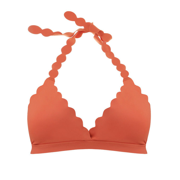 Le soutien-gorge sans couture 80B sexy 85C des femmes confortables de licou forme de 3/4 tasse